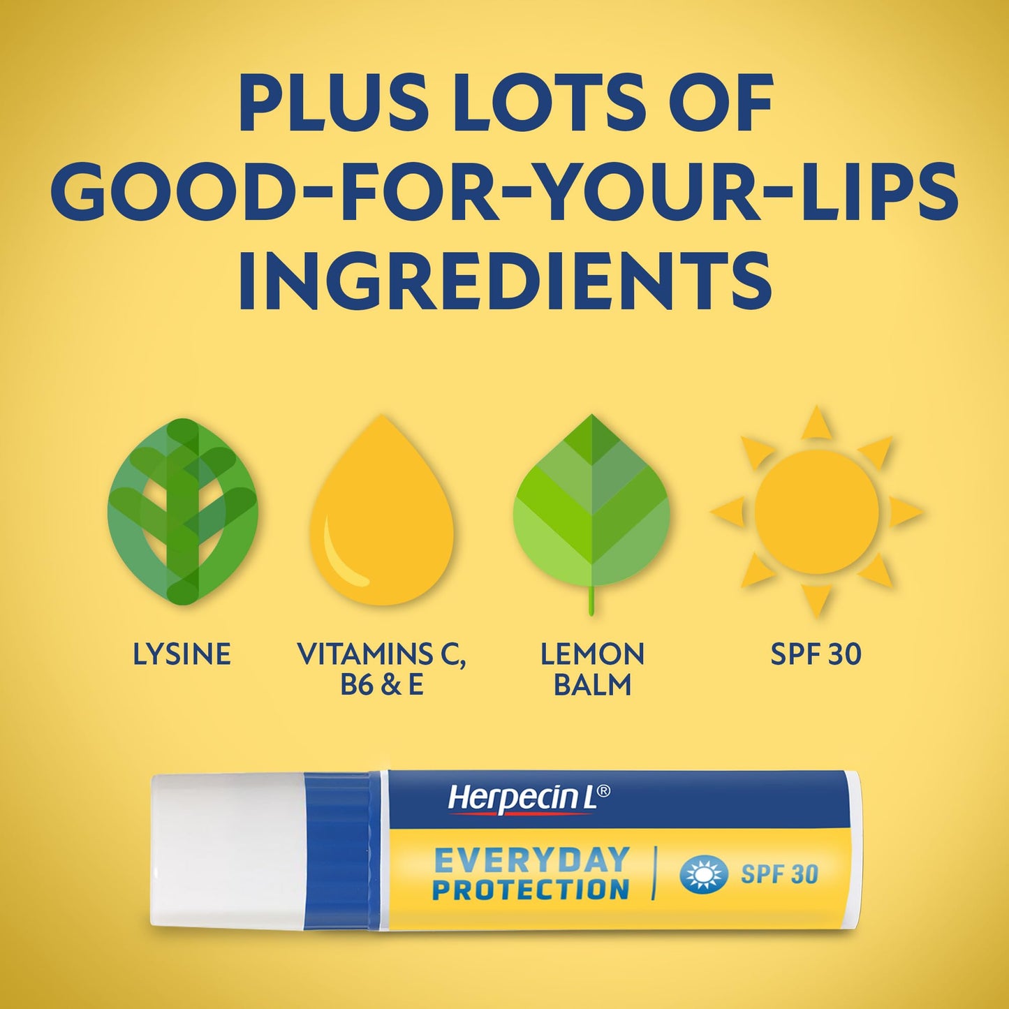 Herpecin-L Lip Protectant/cold Sore & Sunscreen Lip Balm Twin Pack