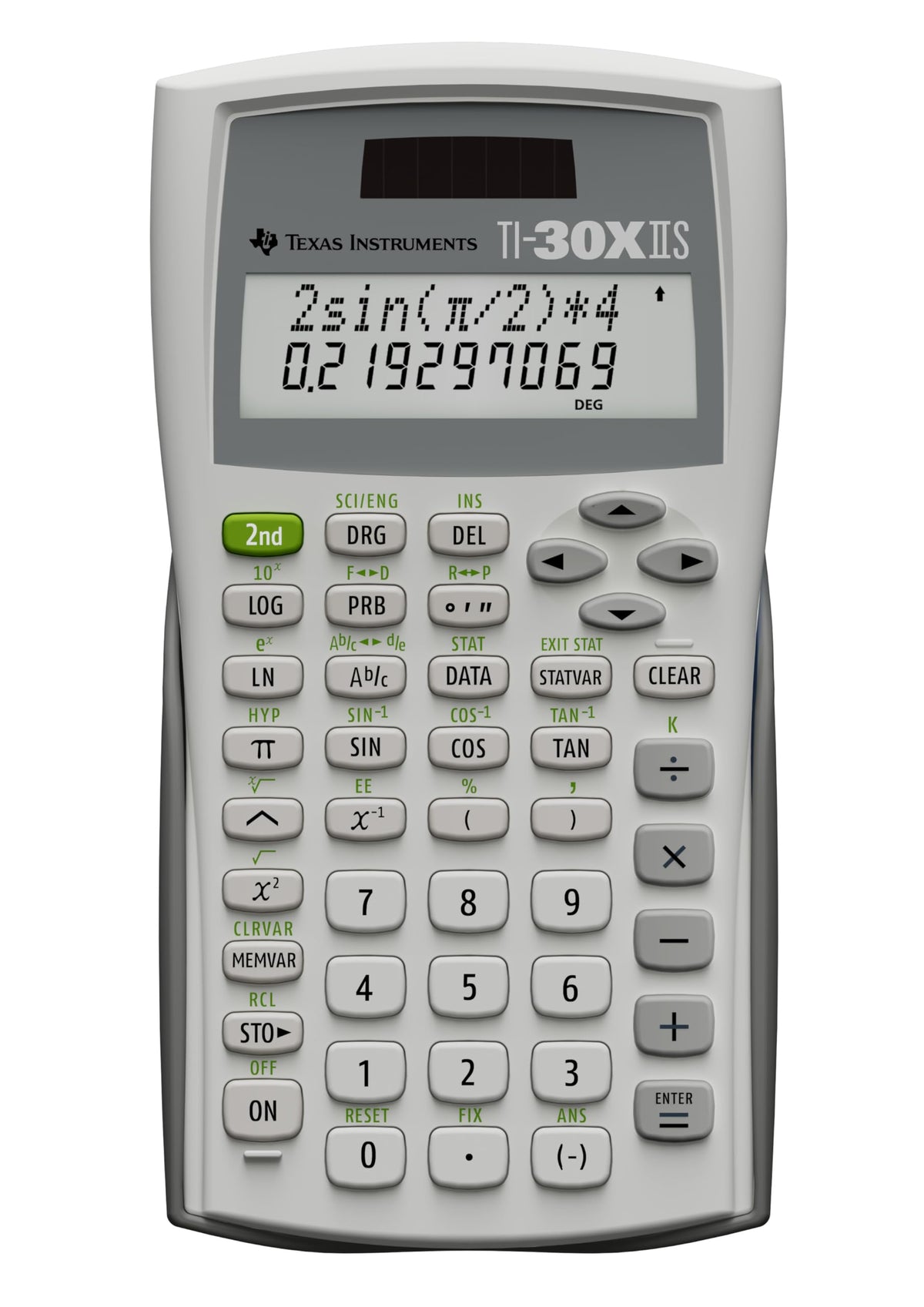 Calculadora Científica Texas Instruments Blanco 2 Líneas