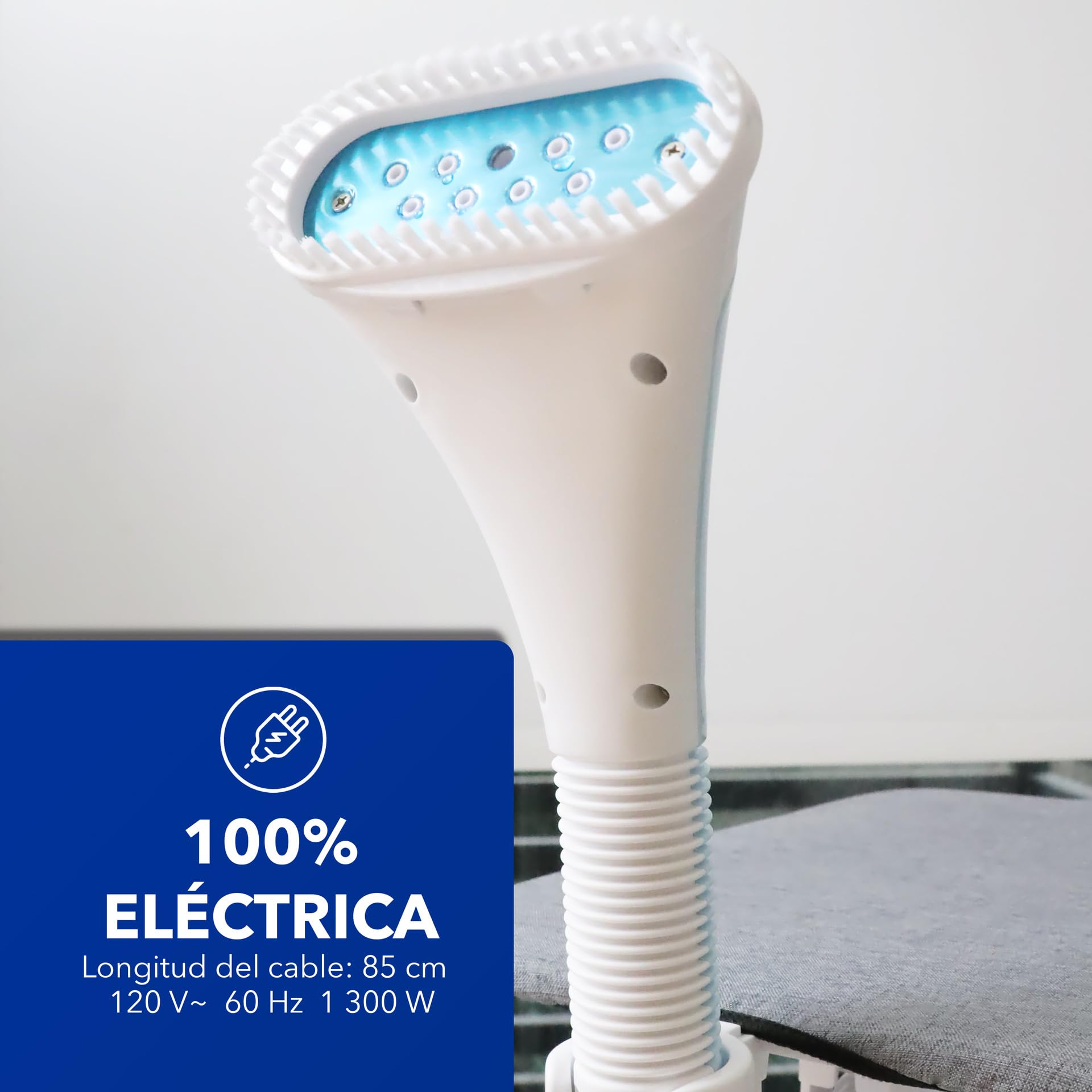 Plancha de Vapor Vertical RCA Ajustable 1800 ml para Ropa sin Arrugas en el Hogar y Viaje