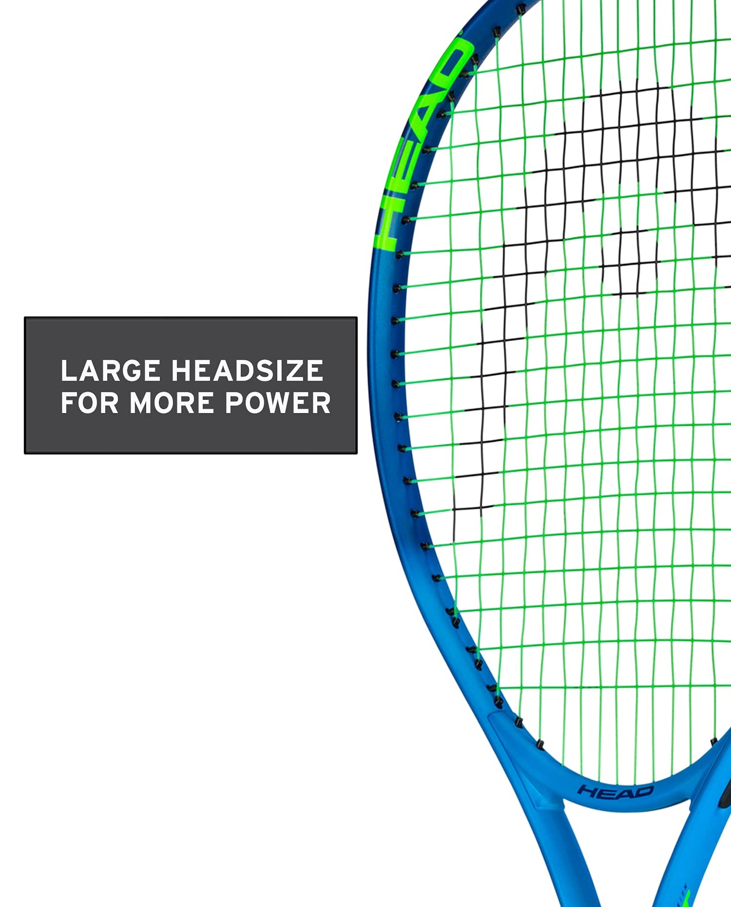 HEAD Ti. Conquest - Raqueta de Tenis - Raqueta de Equilibrio de luz de Cabeza preencordada de 27 Pulgadas, Agarre de 4 3/8 Pulgadas