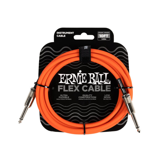 Cable de Instrumento Ernie Ball Naranja Flex 20 Pies