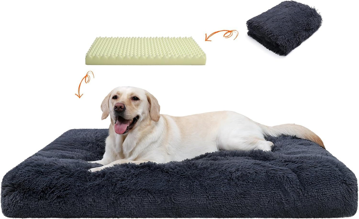 Cama Ortopédica para Perro Muja Grande Almohadillas Extraíbles Antideslizante