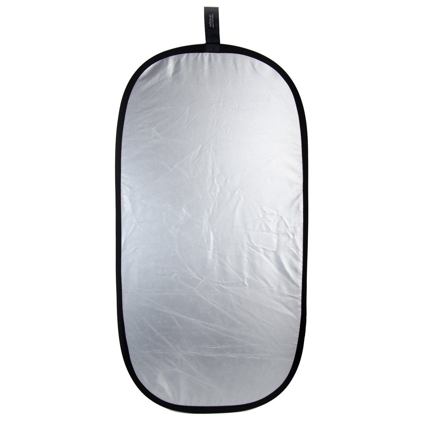 Rogue Reflector Plegable 2 en 1, Color Plateado y Blanco Natural, 50,8 x 101,6 cm