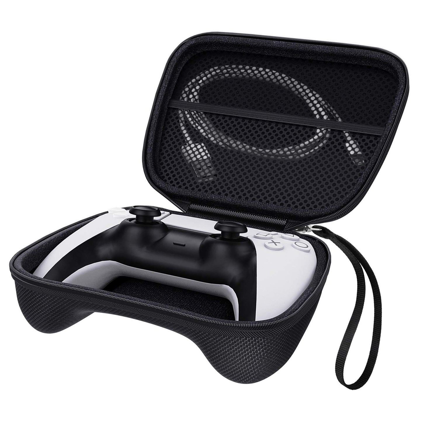 Estuche de Transporte MoKo Negro para Controlador Inalámbrico PS5 y Xbox Series X/S de Carcasa Rígida EVA
