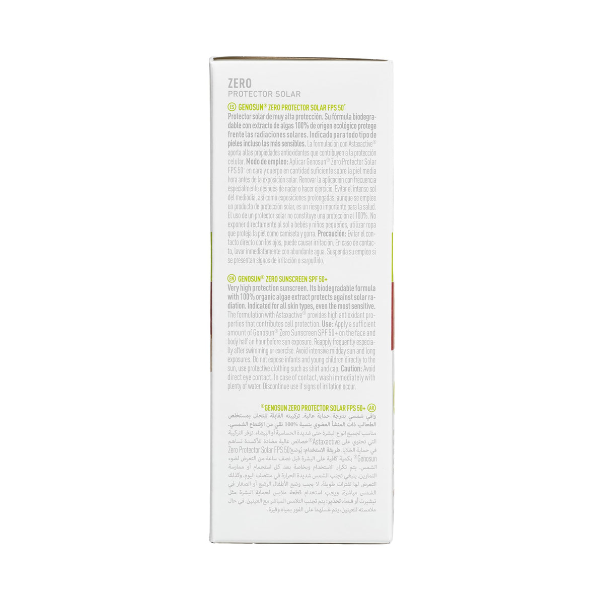 Genové Genosun Zero Protector Solar FPS 50+ Crema Corporal 125 ml