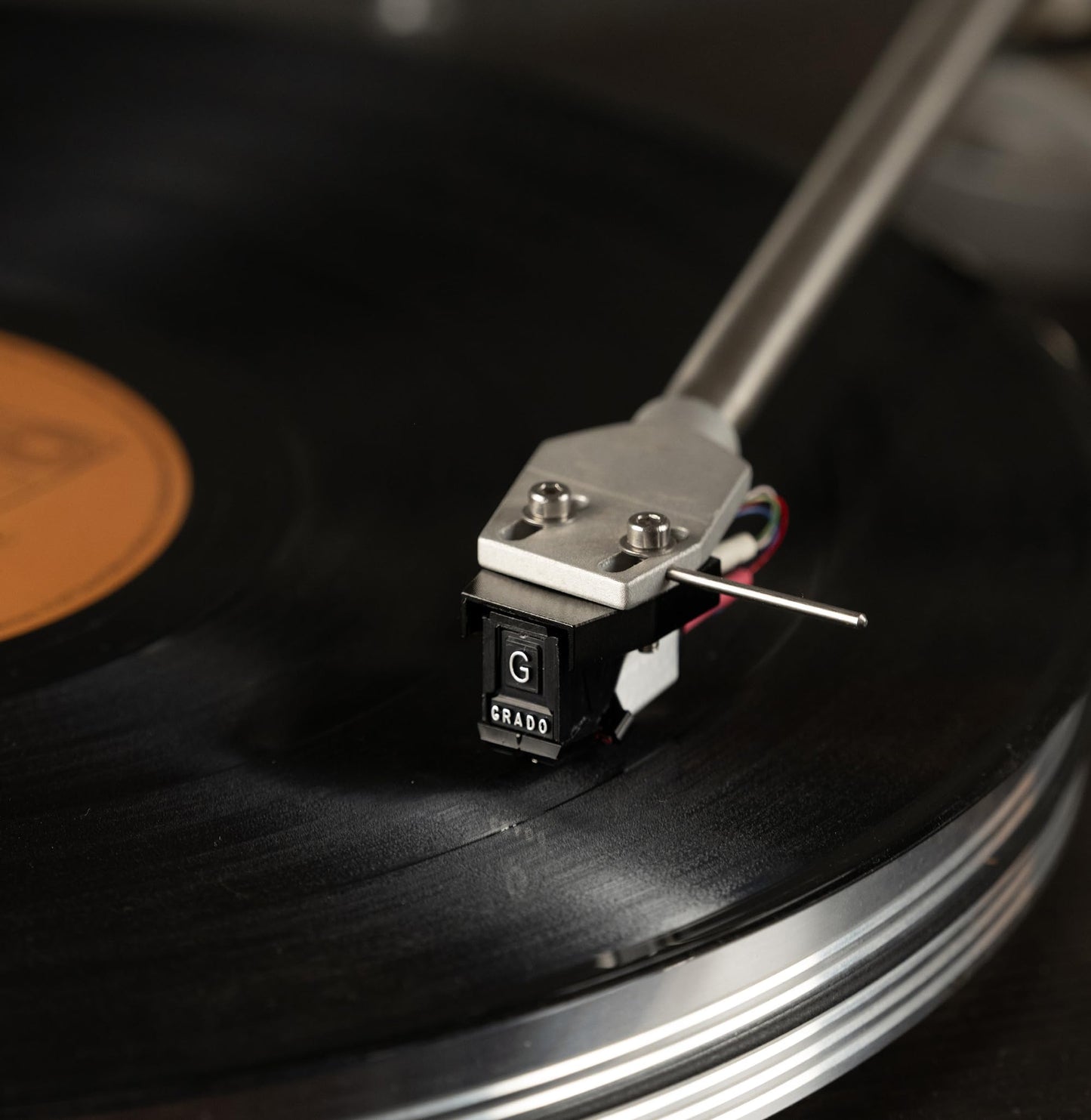 Grado Prestige Green4 Phono - Cartucho de montaje estándar (1/2 pulgadas), hierro móvil de alto rendimiento (MI), lápiz capacitivo reemplazable, cartucho giratorio