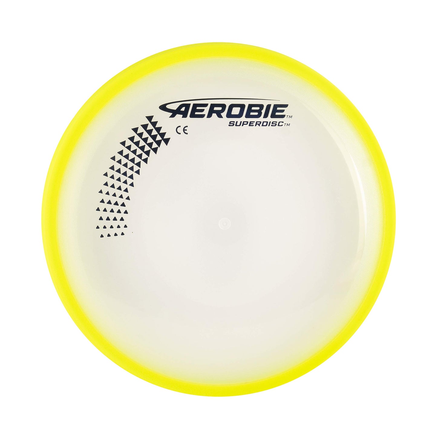 Disco Aerobie Superdisc Amarillo con Borde Acolchado Fácil de Lanzar para Perros Modelo 2019