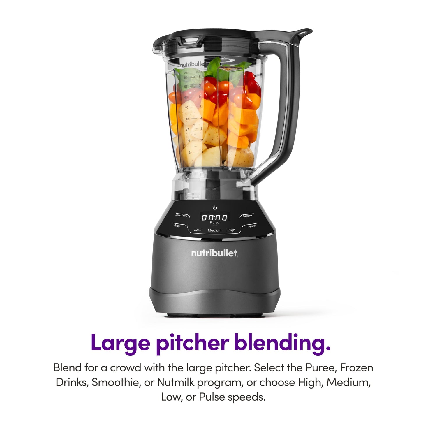 Nutribullet Triple Prep System NBKS50100, Negro