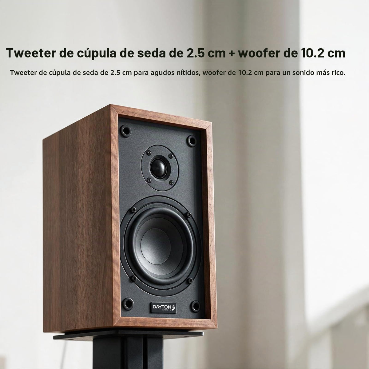 Altavoces Dayton Audio B40 Estantería