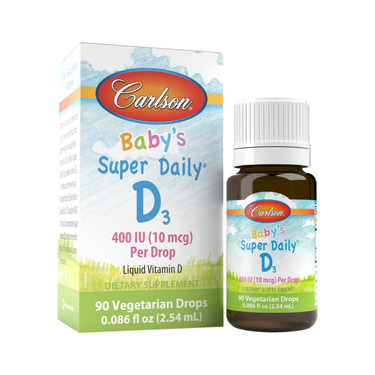 Super Daily D3 para Bebé Carlson Laboratories, 0.086 Fl oz