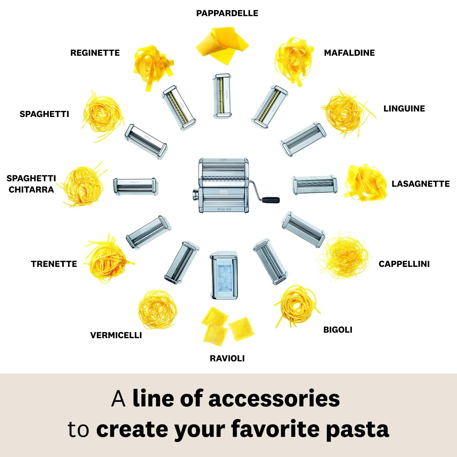 MARCATO Linguine Atachment