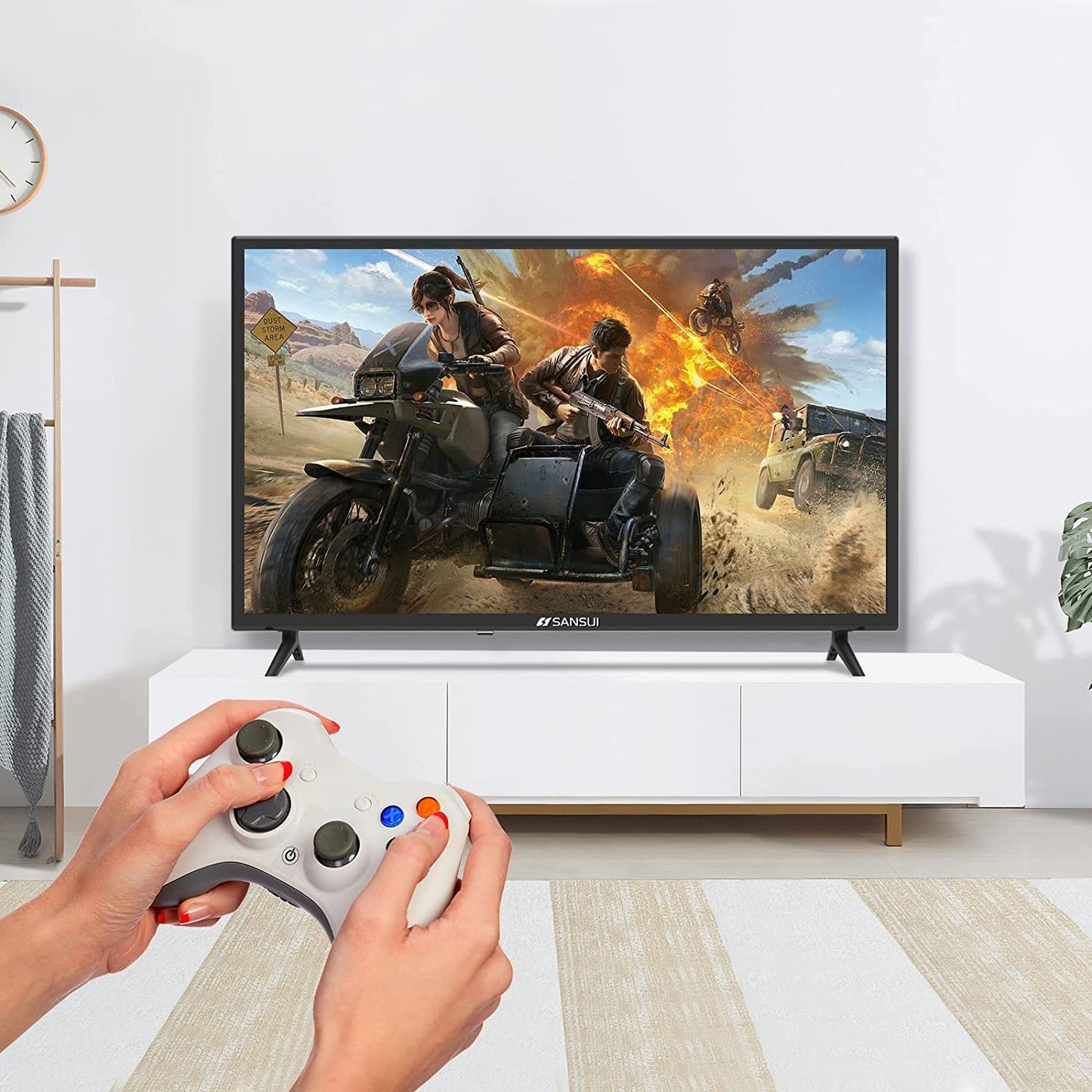Televisor HD SANSUI SMX32T1H 2024 Básico 32 Pulgadas