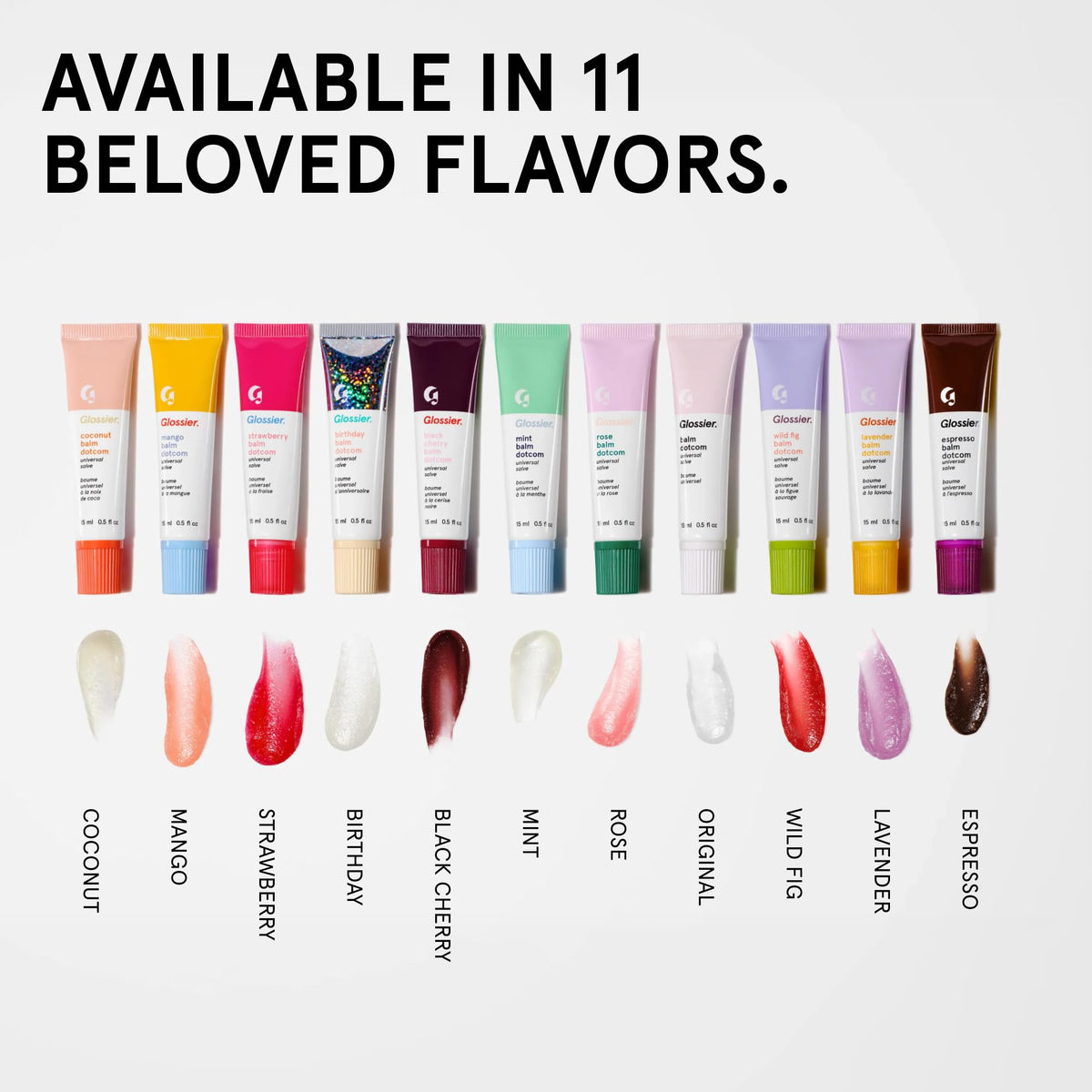 Glossier Bálsamo labial - Birthday: Hidratación Instantánea con Sabor delicioso