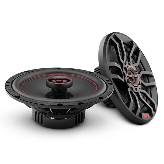DS18 Dos TWETEERS DE CÚPULA Mylar Gen-X6.5 Altavoz coaxial - 6.5", 3 vías, 165W MAX, 50W RMS, Cono de Papel Negro, 4 ohmios, claridad inigualable por Otros Altavoces
