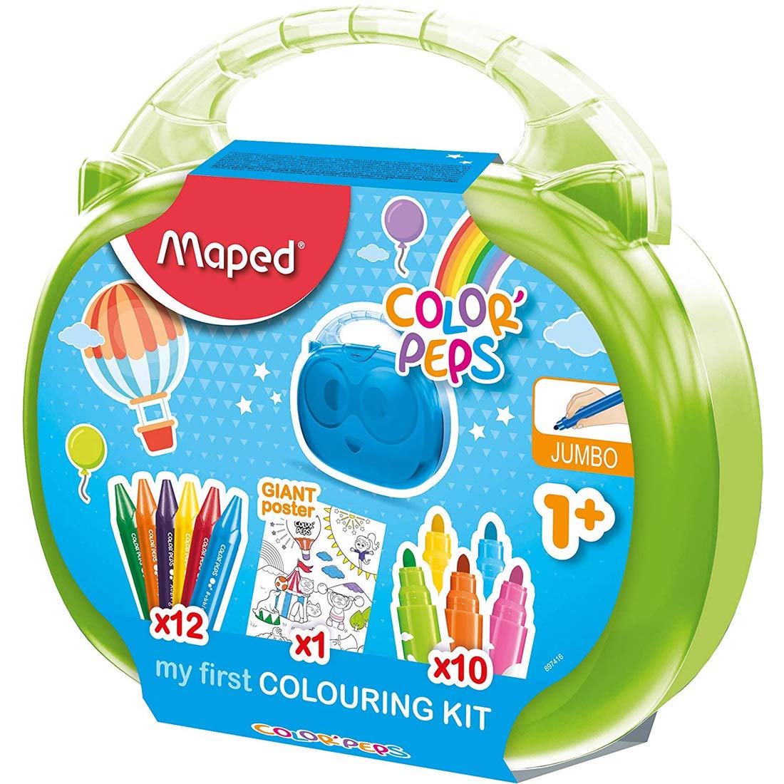 Maped 897416 Set de Coloreo, Primera Edad