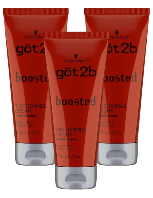 Got 2B Crema engrosante mejorada 6 onzas (paquete de 3)