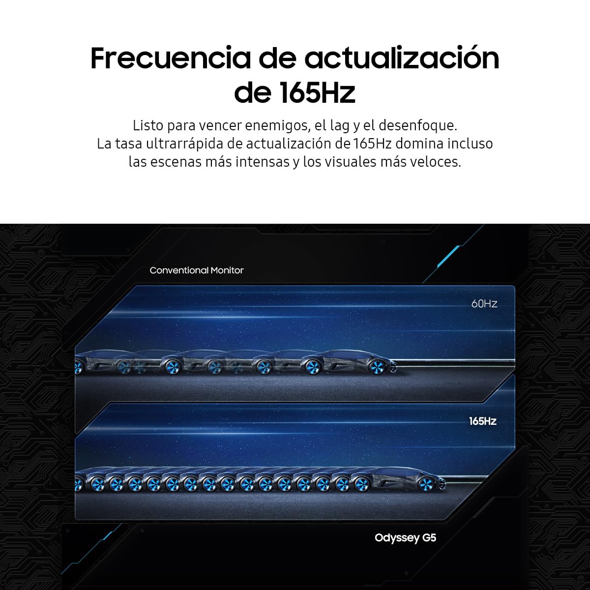 Samsung Monitor Samsung 34" Odyssey G5 - LC34G55TWWLXZX Dark Blue Grey 144hz - Standard Edition