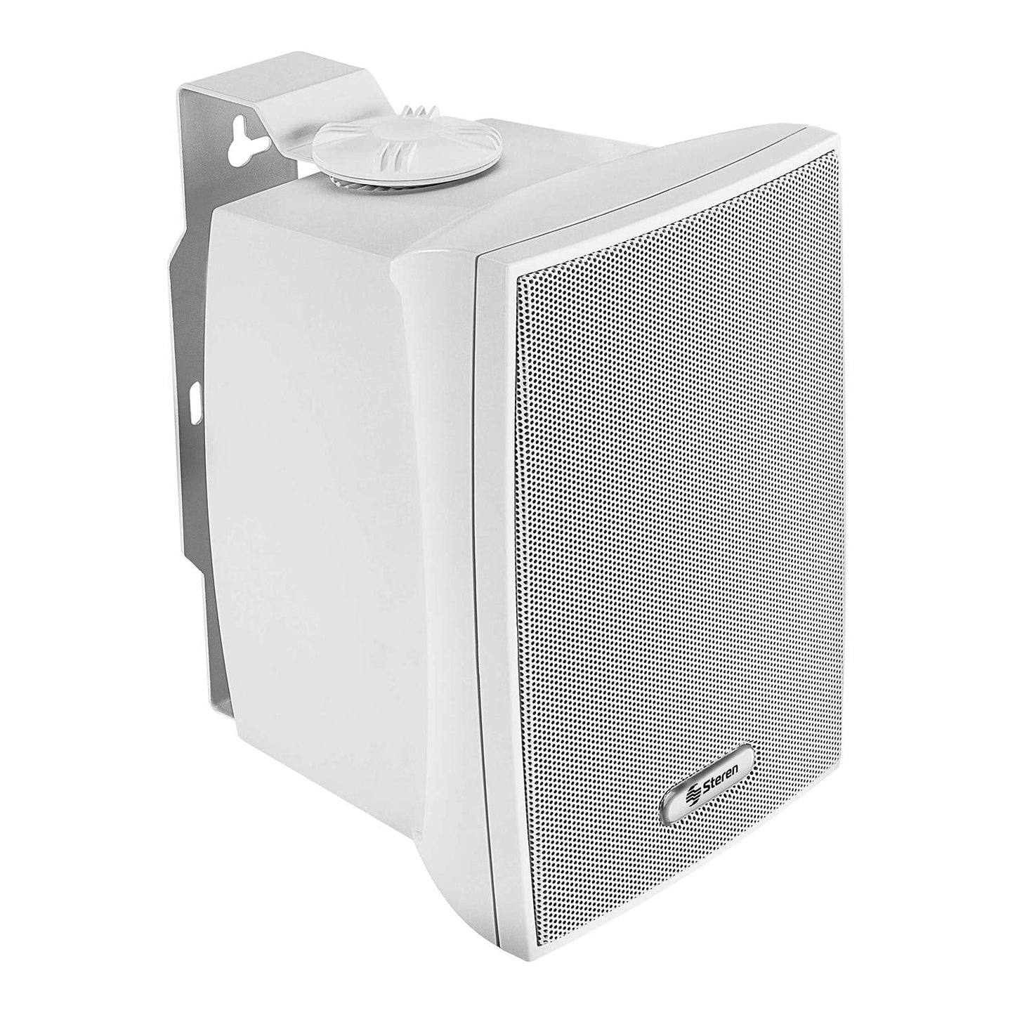 STEREN Juego de 2 bocinas de 2 vías 300 W PMPO c/u, para Exterior SPK-1100BL