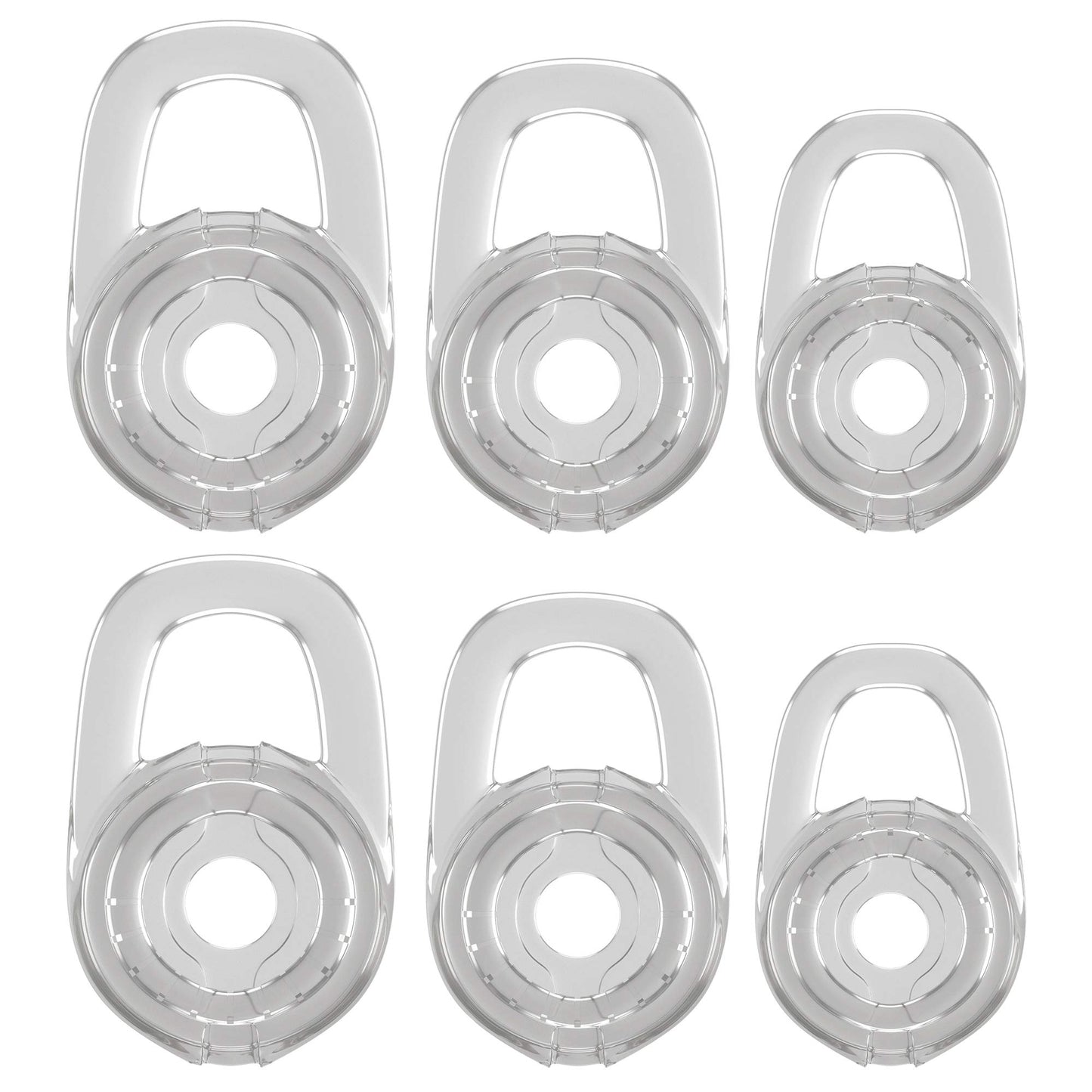 Auriculares Bluetooth Plantronics Voyager Edge CLEAR inalámbricos con Gancho para Oreja S M L