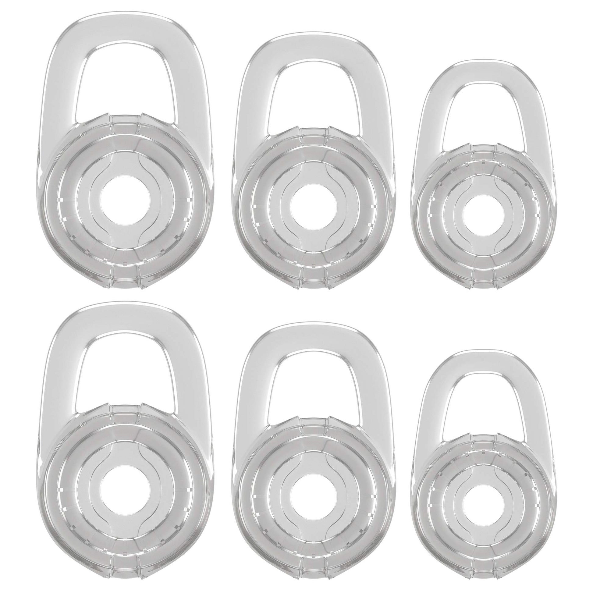 Auriculares Bluetooth Plantronics Voyager Edge CLEAR inalámbricos con Gancho para Oreja S M L