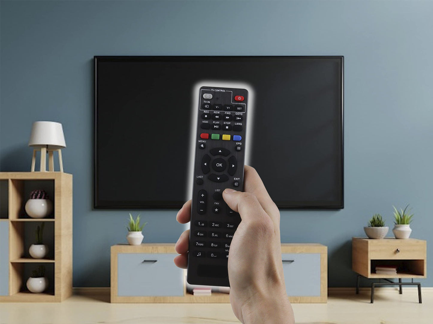 LIDERT Control Remoto para Star TV decodificador