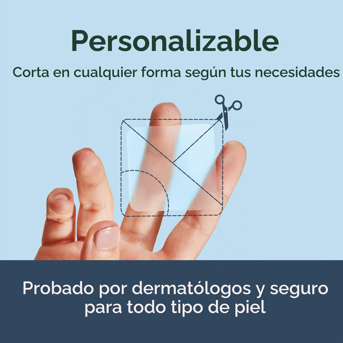 Rael Miracle XL - Cubierta de control de puntos hidrocoloides grandes