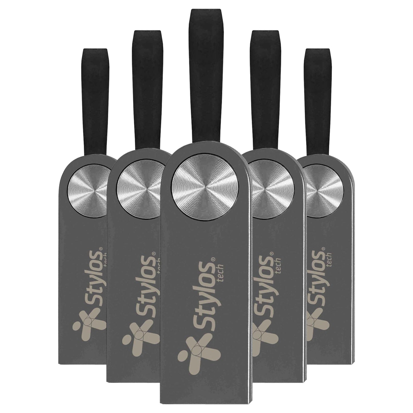 Kit de 5 Memorias USB Flash Drive De 16GB Stylos Modelo (STMUS316B) Correa Integrada Nuevo Modelo Soporta USB 2.0 Compatible con USB 2.0/Hot Plug&Play CÓMPUTO Y PAPELERÍA.