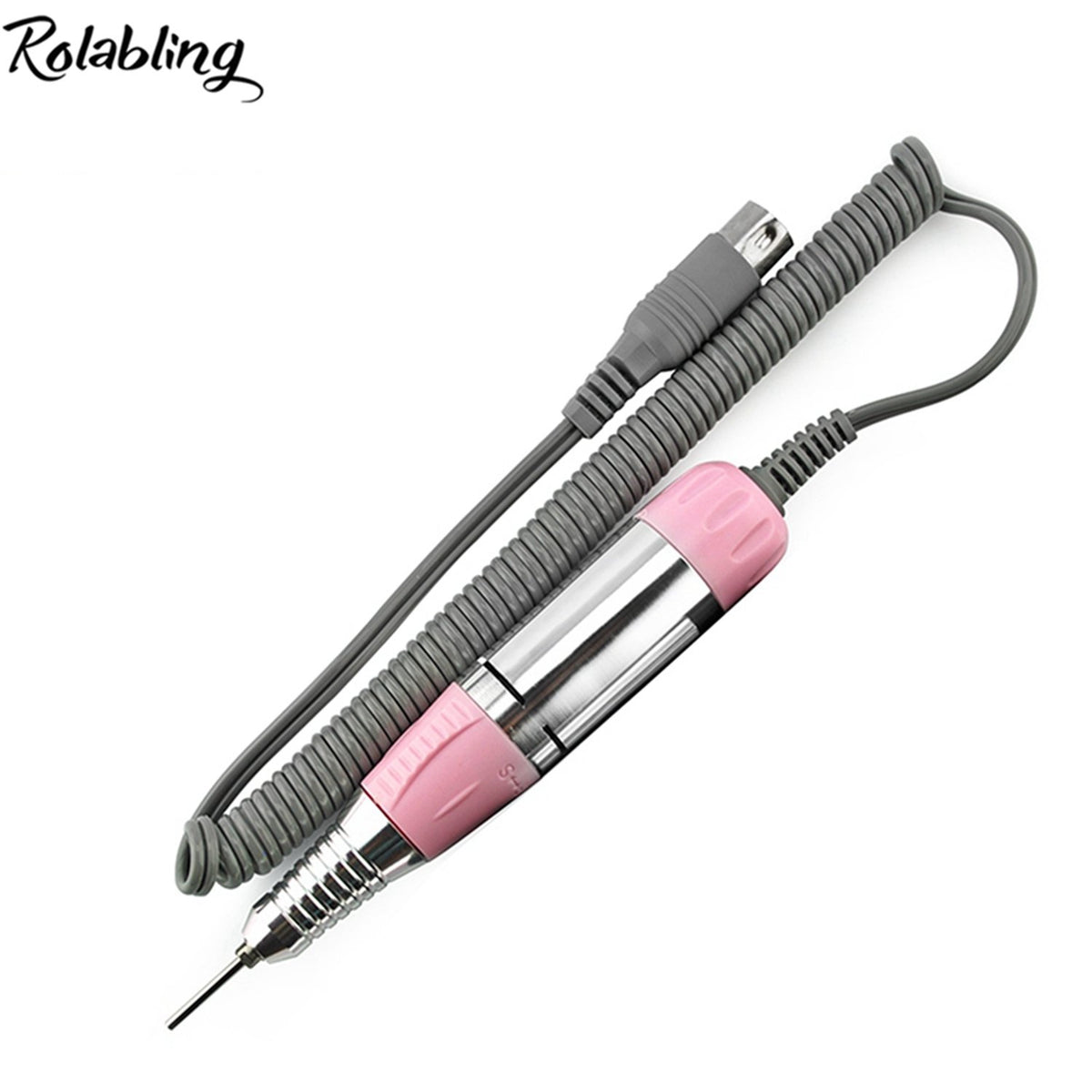 Taladro de Uñas Herramienta de Repuesto Rosa para Manicura y Pedicura