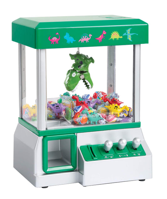 Máquina de pinzas - Mini máquina arcade de juguete para niños, máquina de caramelos, música retro carnavalesca y luces intermitentes, el mejor juego y regalo de cumpleaños Usa bolas de goma,