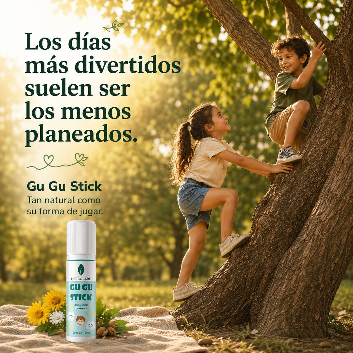 Pack Infantil Herbolare Natural Golpes y Piquetes
