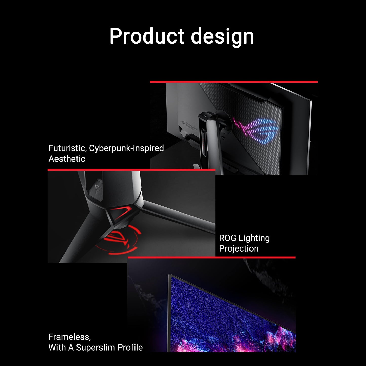 ASUS ROG Swift Monitor para Juegos OLED 4K de 32 Pulgadas (PG32UCDM) - UHD (3840 x 2160), QD-OLED, 240Hz, 0.03ms, Compatible con G-Sync, disipador térmico Personalizado, película de grafeno, 99%