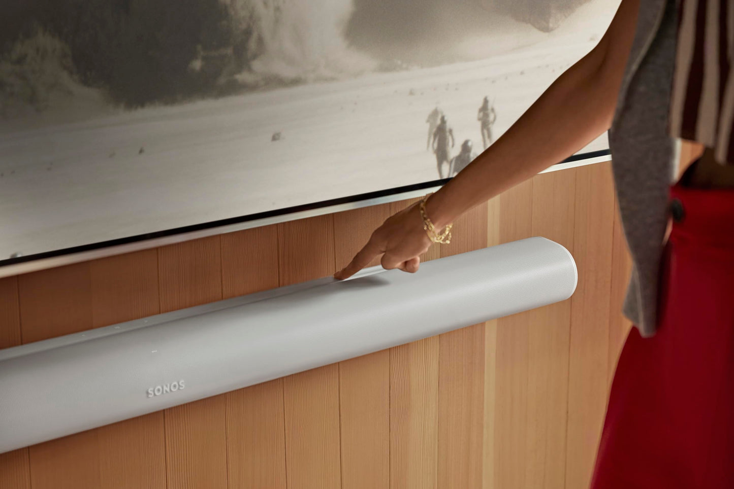 Sonos ARC Ultra La Barra de Sonido reinventada con la revolucionaria tecnología Sound Motion - Blanco