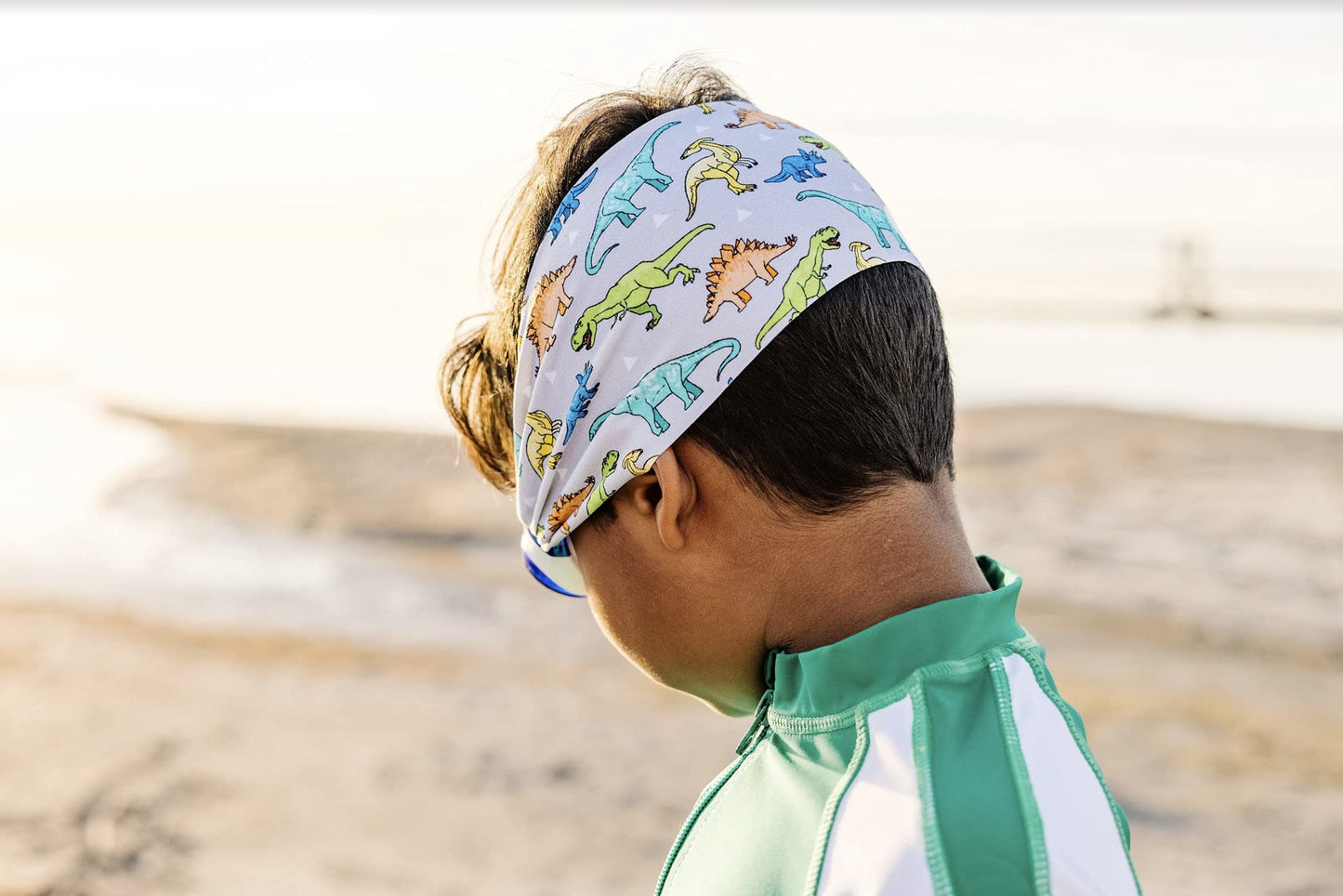 Gafas de Natación Splash Place Dino con Correa de Tela para Niños y Adultos