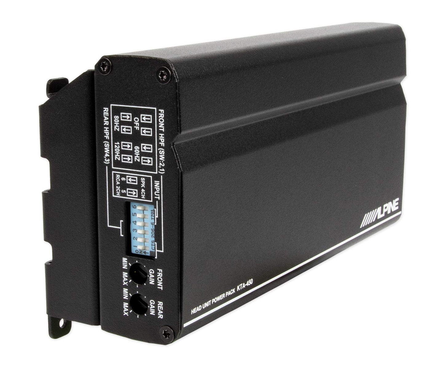 Amplificador de Coche Alpin KTA-450 4 Canales 400 W para Montaje detrás de iLX-W650