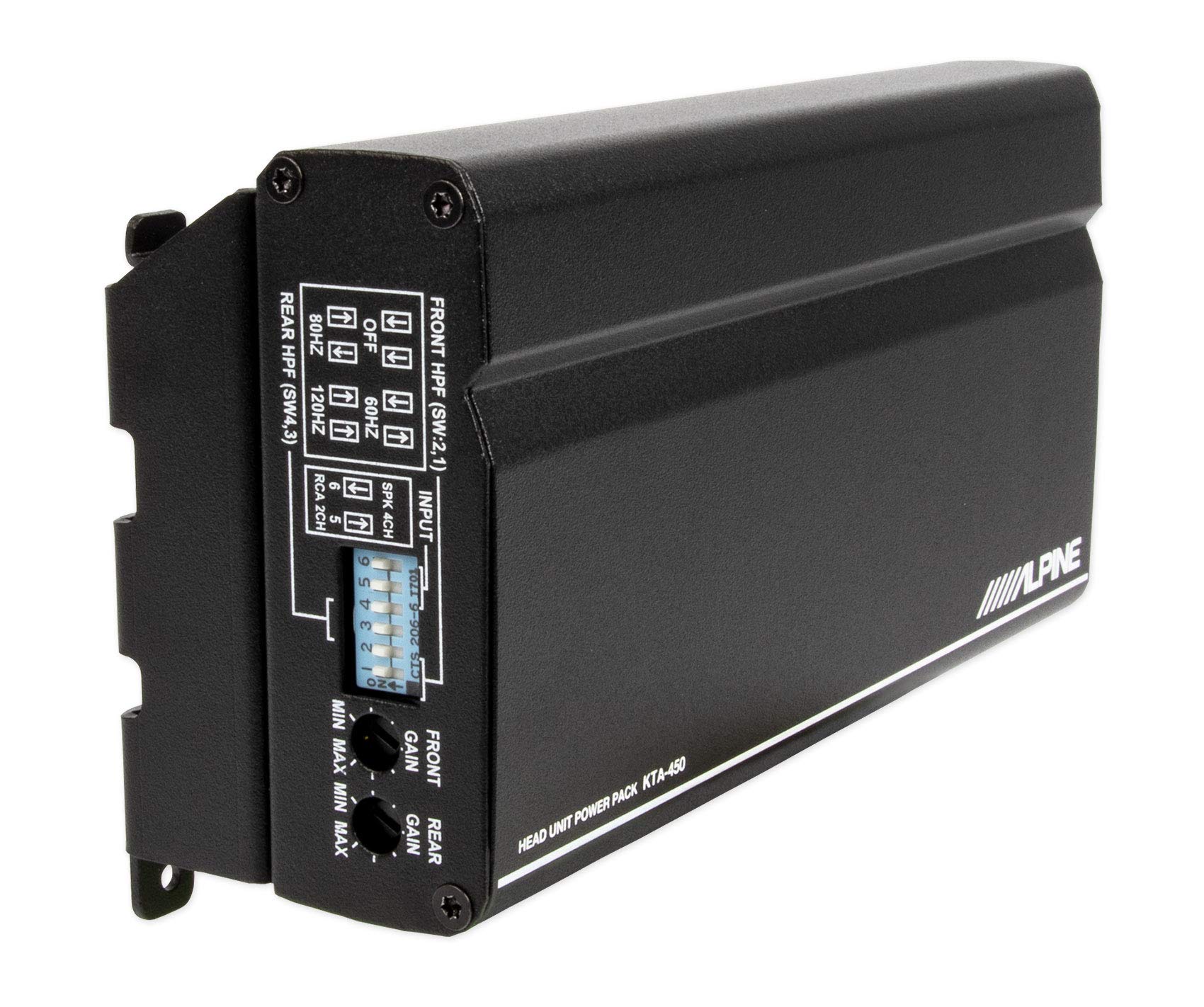 Amplificador de Coche Alpin KTA-450 4 Canales 400 W para Montaje detrás de iLX-W650