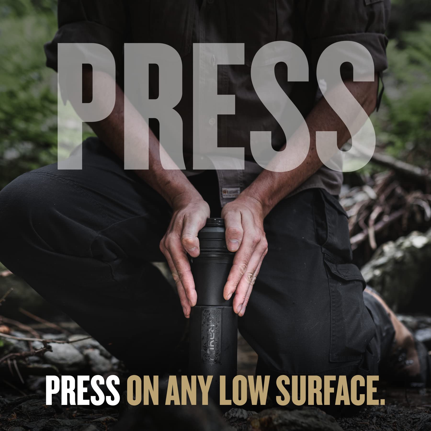 GRAYL UltraPress - Cartucho purificador de repuesto, color negro
