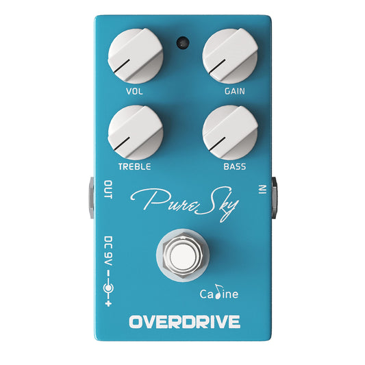 Caline Pure Sky OD - Pedal de guitarra CP-12 - Accesorios de pedal de guitarra altamente puro y limpio