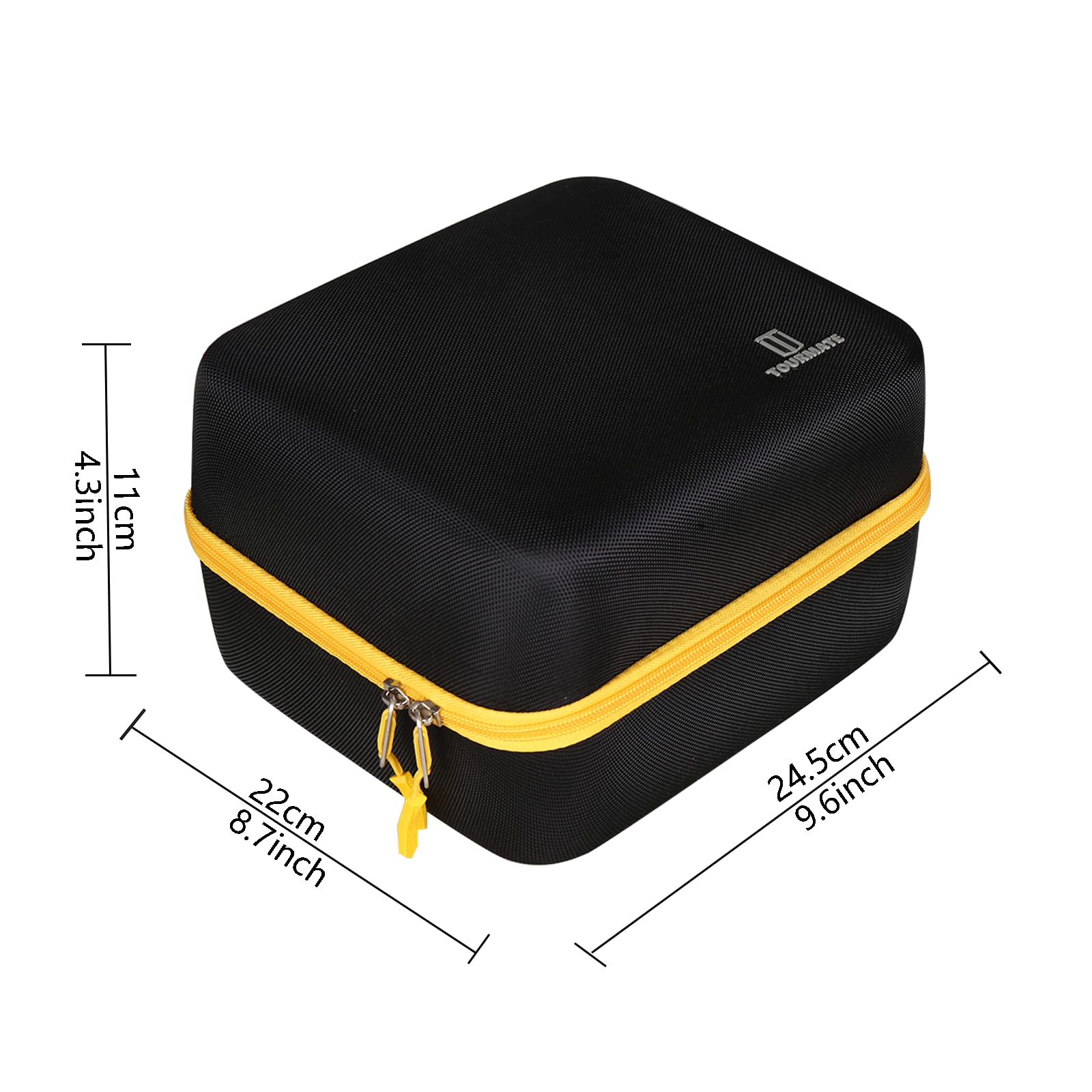 Funda rígida Tourmate compatible con lijadora de órbita aleatoria DEWALT DWE6423 y lijadora de palma DEWALT DWE6411K