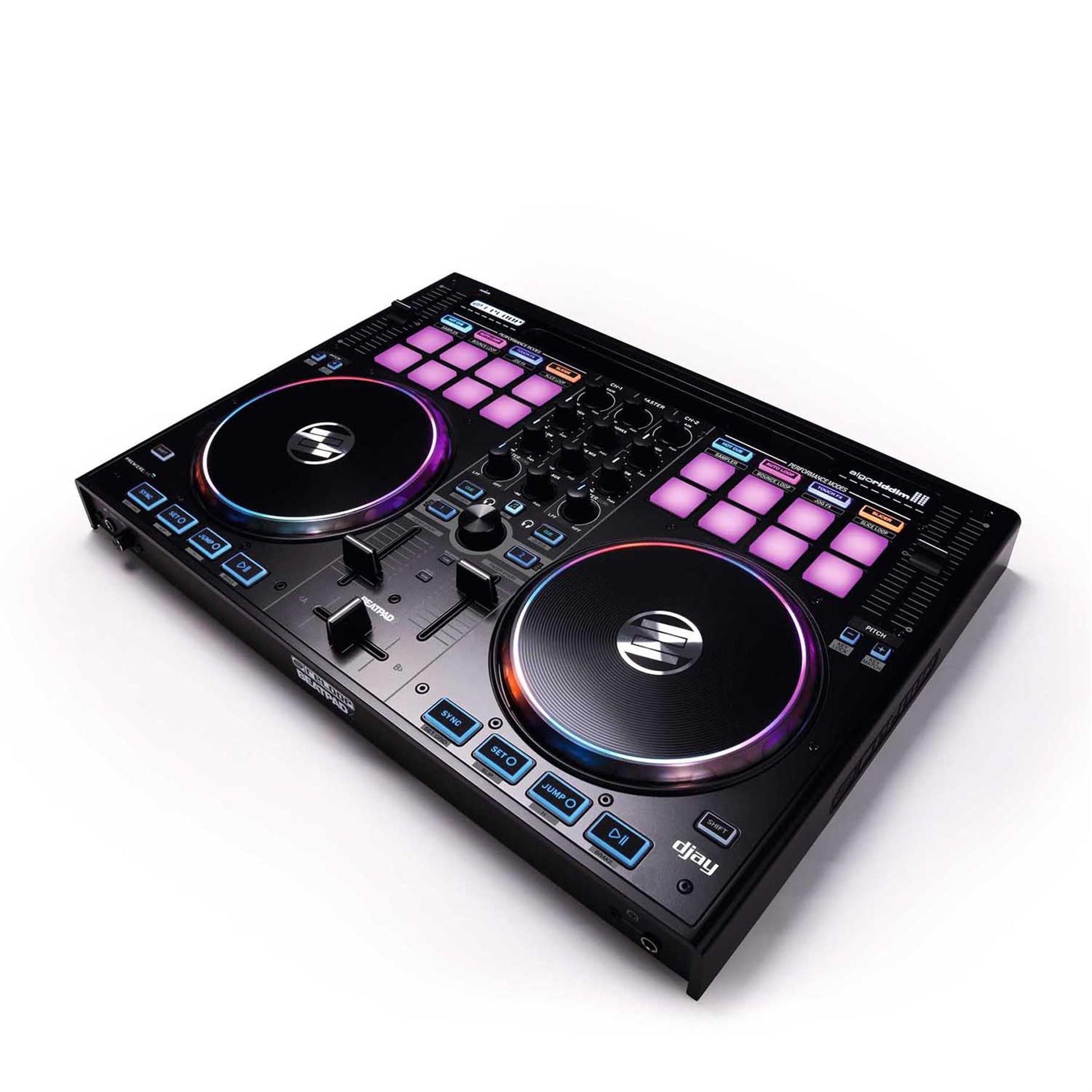 Controlador DJ Reloop Beatpad-2 Negro para iPad, Android y Mac