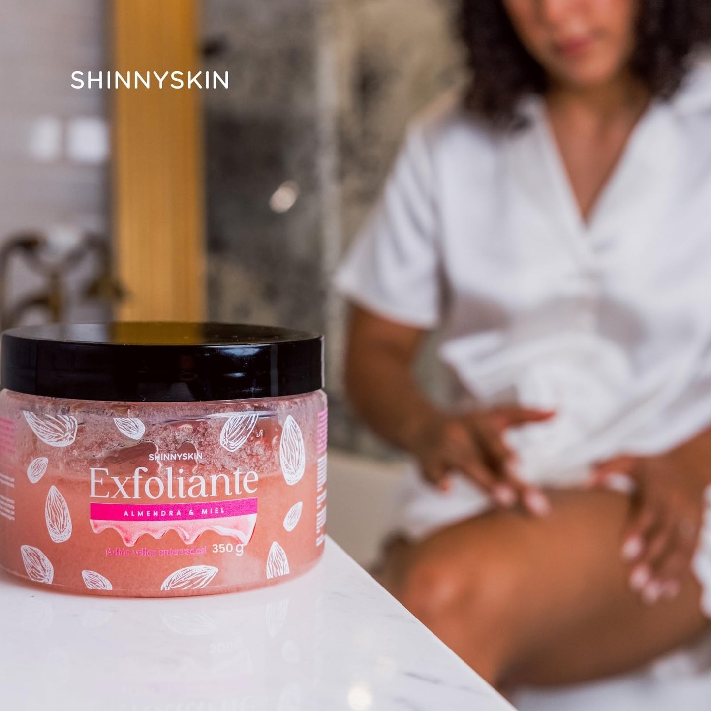 Pack de 2 Exfoliantes Hidratantes ShinnySkin Miel Piel Suave y Libre de Imperfecciones