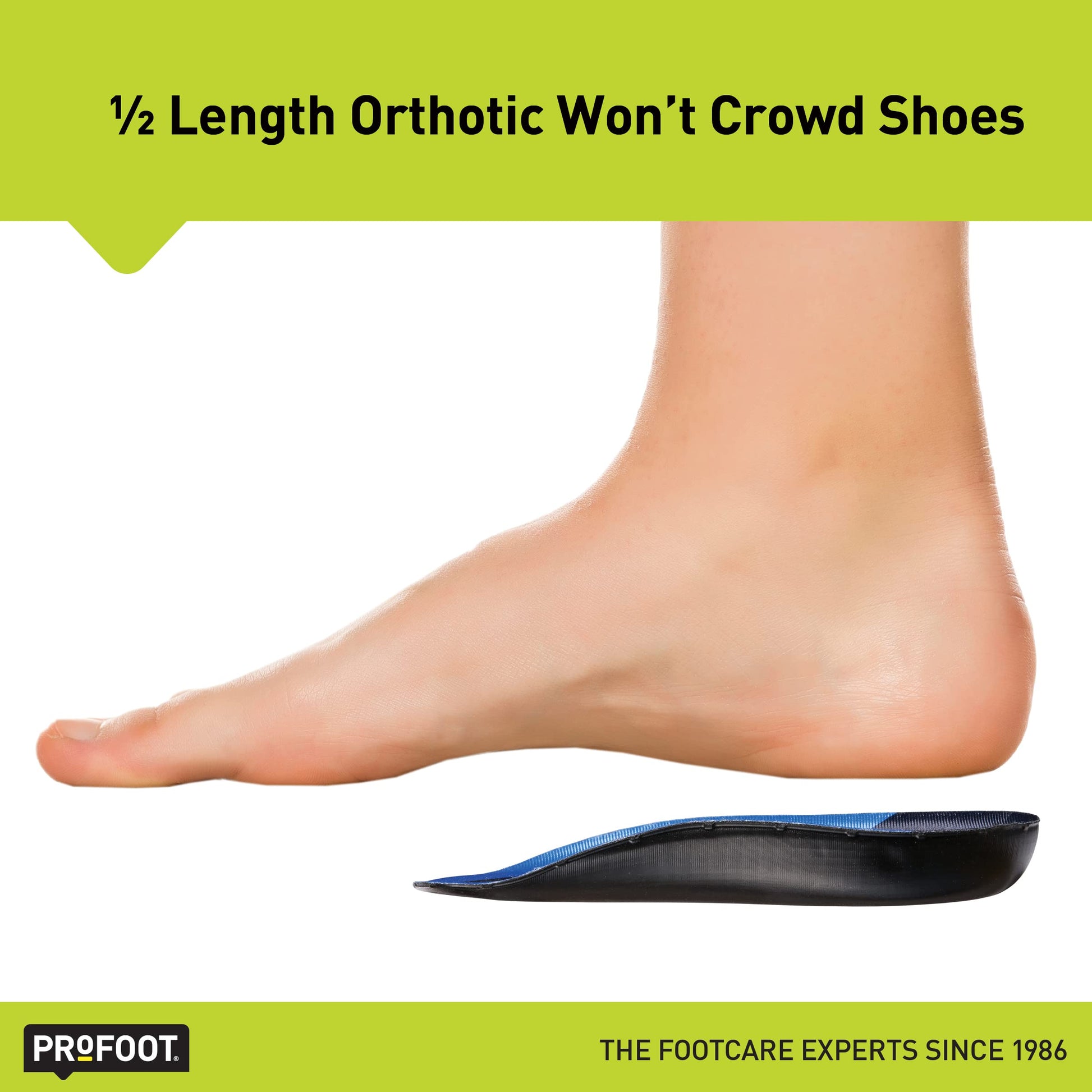 Plantillas Ortopédicas PROFOOT Plantar Fasciitis para Hombre 8-13