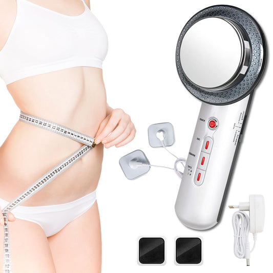 Masajeador Ultrasónica de Cavitación 3 en 1，Masajeador Electrico，para Brazo, Vientre, Cintura, Pierna