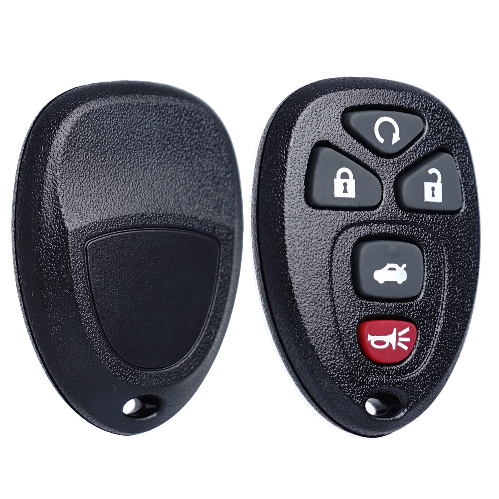 MechanMagic - Juego de 2 controles remotos de repuesto para Chevy Impala 2006-2013 Cadillac DTS Buick Lucerne 2006-2011 Chevrolet Monte Carlo 2006-2007