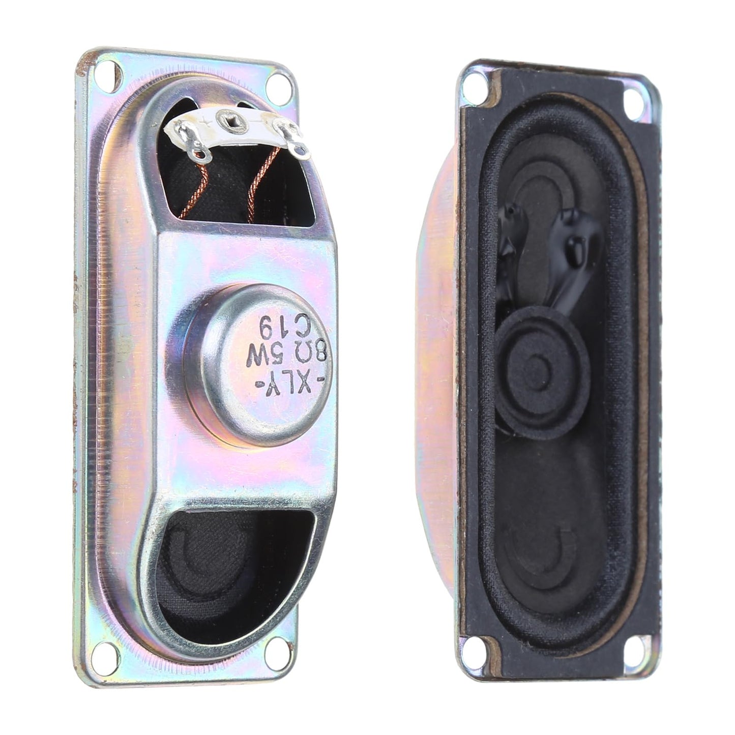 Altavoz de 5 W y 8 ohmios, 30 x 70 mm, en forma de bocina, altavoz electrónico multimedia, portátil, amplificador de altavoz