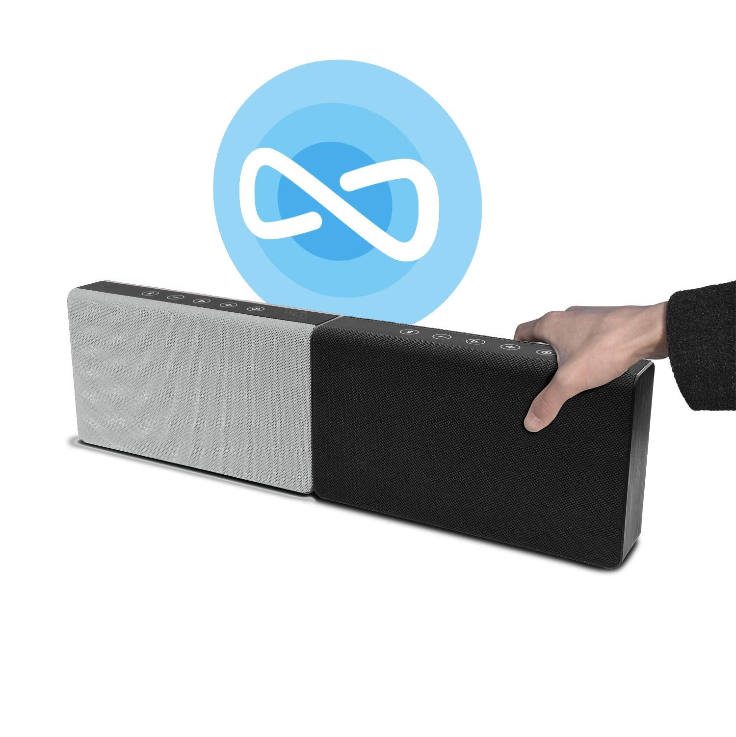Hanker Pitch 20, Bocina Bluetooth, Color Negro Azabache