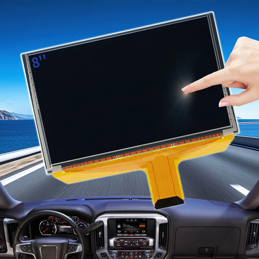 Visualización Táctil LCD OEM RESNAVSCRENn DJ080PA-01A Yukon Acadia Canyon 2014-2018 GMC Sierra Chevy Tahoe Silverado 1500 para Radio Chevy Mylink
