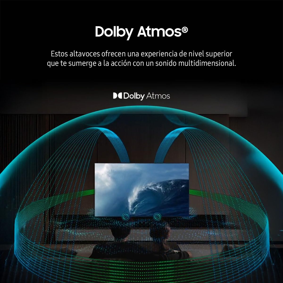 SAMSUNG 55" Neo QLED QN80F 4K Mini LED, Procesador NQ4 AI Gen2, Quantum Matrix Technology Core, Escalado 4K AI, Dolby Atmos, Samsung Vision AI Smart TV (2025)