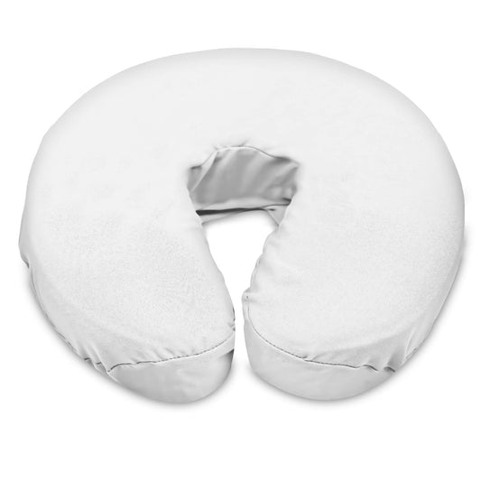 London Linens - Fundas para reposacabezas de microfibra (4 unidades), color blanco