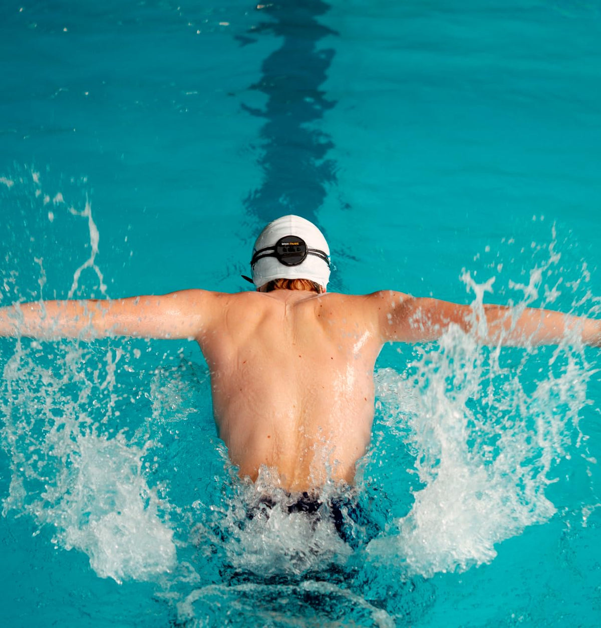 Auriculares de Natación SONR Negro de Conducción Ósea con Memoria 16 GB Resistentes al Agua para Entrenamiento
