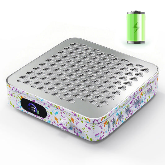 Colector de Polvo de Uñas Recargable Profesional con Filtro Reutilizable y Succión Potente inalámbrico